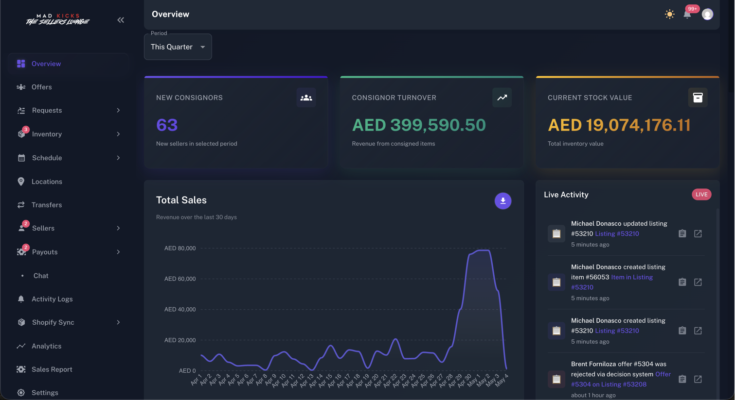 ConsignX — screenshot 2